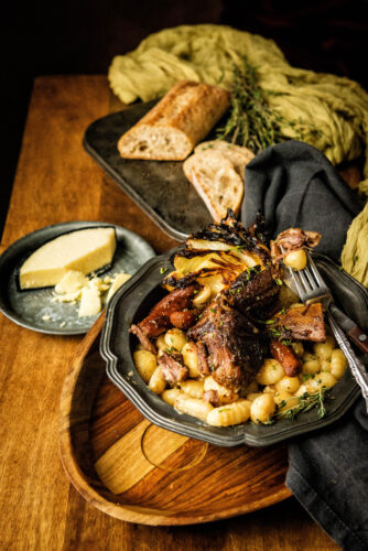 Planning a St. Patrick’s Day dinner? Try these braised short ribs atop potato gnocchi